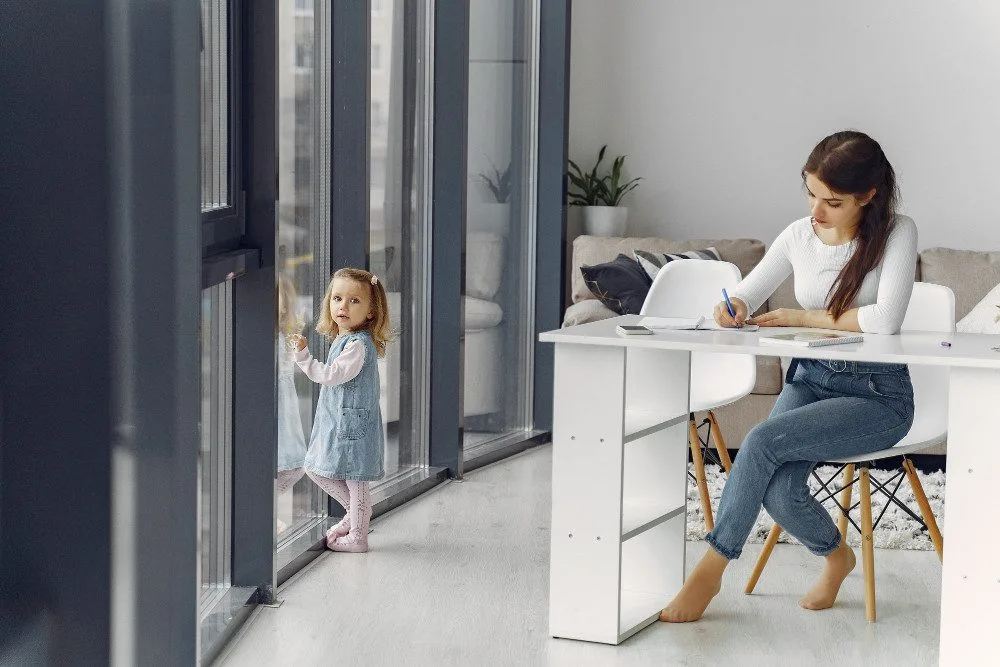 slim aluminium window design for home