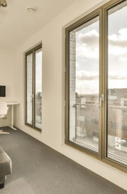 aluminium window glass design