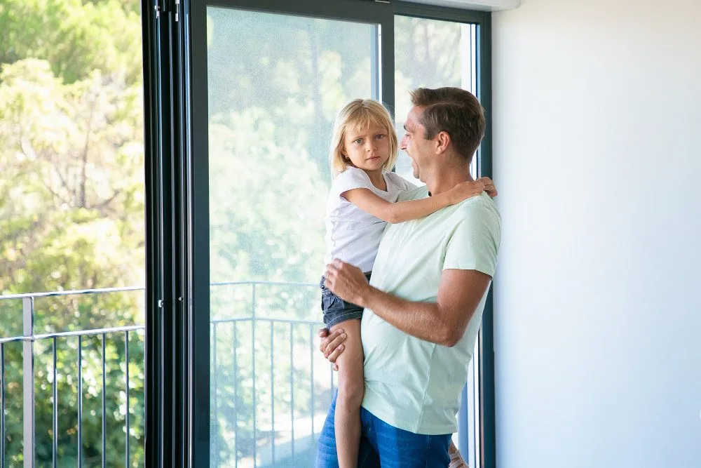 aluminium window glass panels