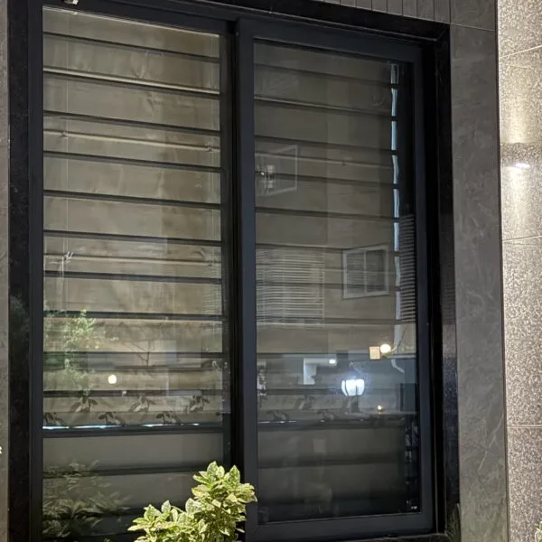 aluminium window system work