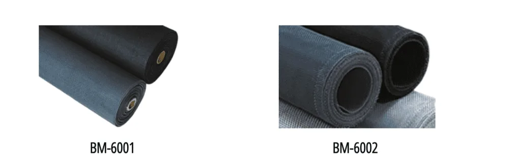 BAARI insect mesh rolls for aluminium windows, models BM-6001 and BM-6002
