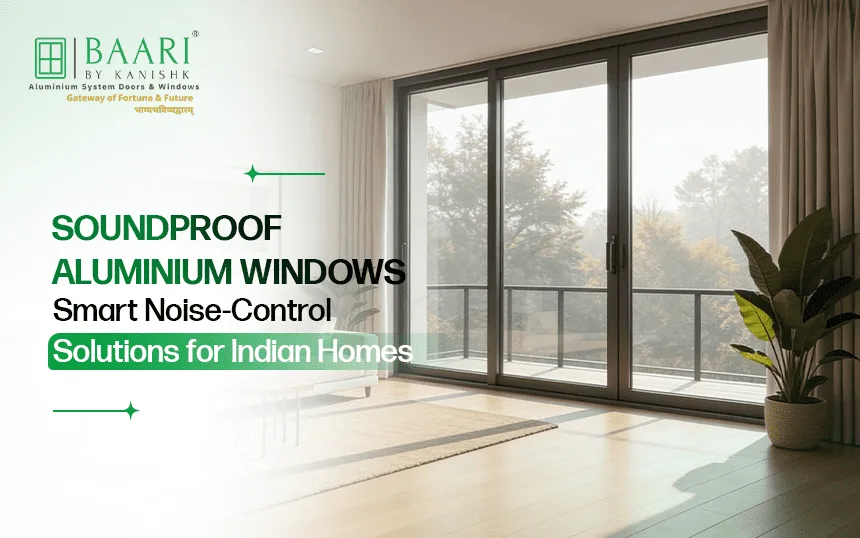 Soundproof Aluminium Windows: Smart Noise-Control Solutions for Indian Homes