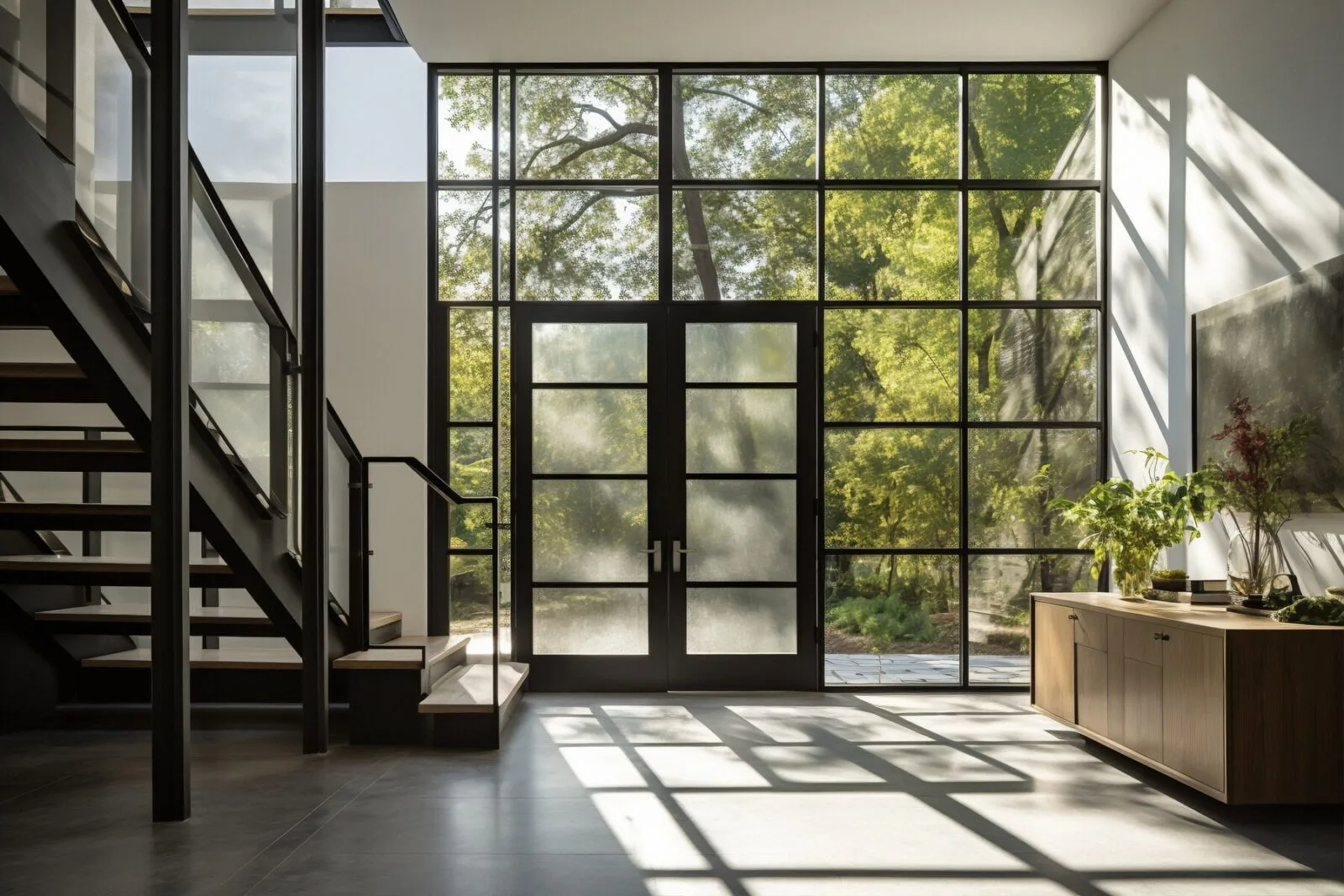 Minimalist Slimline & Panoramic Glazing Architecture