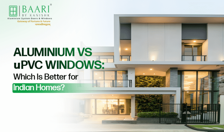 Aluminium vs uPVC Windows Which Is Better for Indian Homes