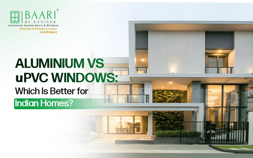 Aluminium vs uPVC Windows Which Is Better for Indian Homes